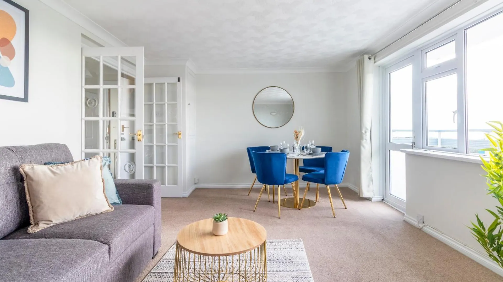 Διαμέρισμα Trendy Sea View 2 Bedroom Sleeps 6 - Free Parking Μπόρνμουθ Ηνωμένο Βασίλειο